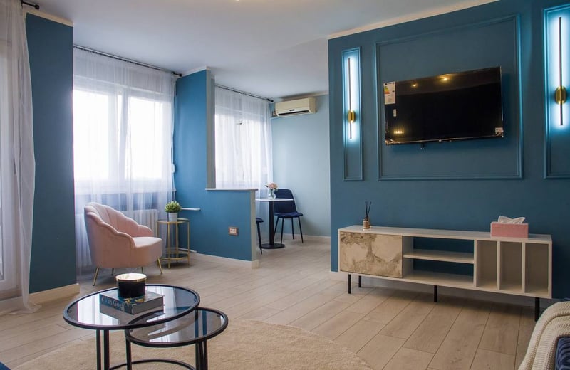 Аренда уютной квартиры-студии, 38 м², Белград, Новый Белград, Сербия